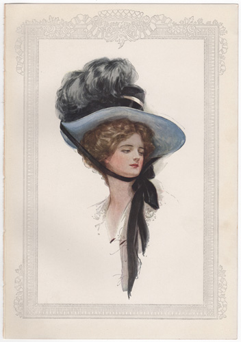 Bachelor Belles by Harrison Fisher (1908)